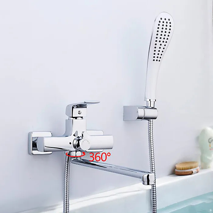 G2250-8 Смеситель Ванна GAPPO дл. изл, хром