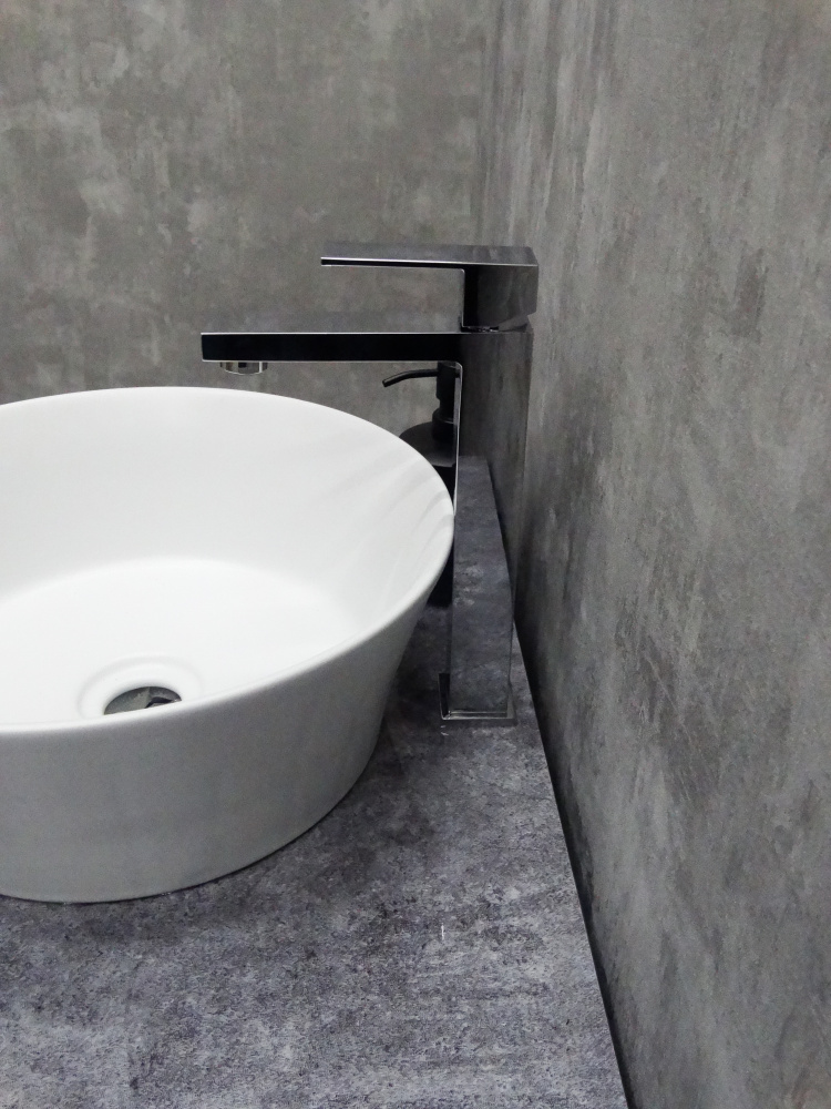 К11125 Смеситель д/умывальника ВЫСОКИЙ 