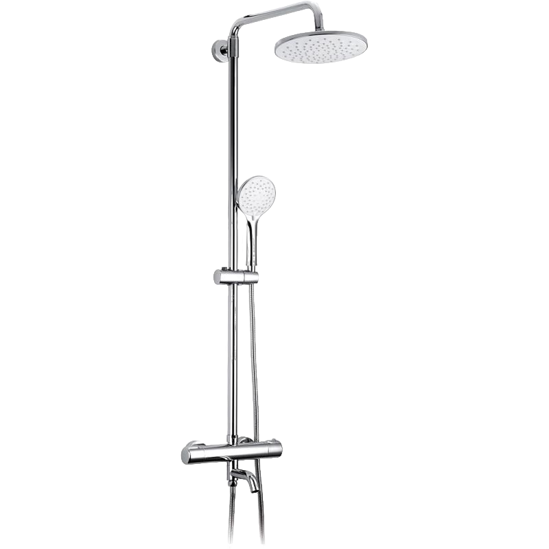G2490 Душевая система GAPPO с термостатом, хром