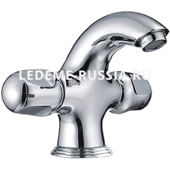 1086L Смеситель Тюльпан LED 1/2 м/к