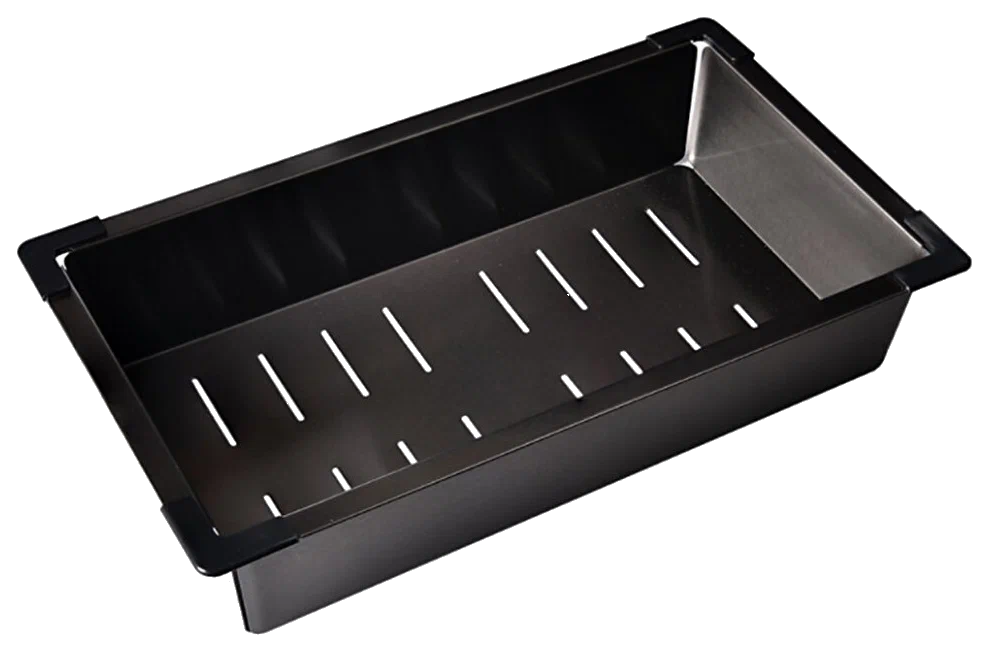 Коландер GERHANS раздвижной для кухни Графит К30300В