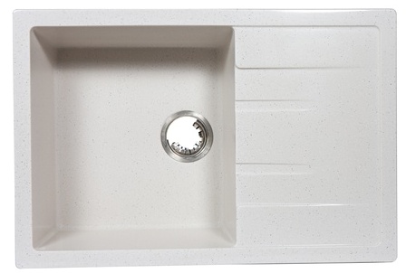 Мойка S-19 (белый крап) матовый 750*505