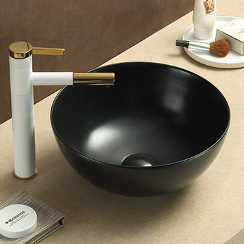 Раковина COMFORTY 107 MB черная матовая