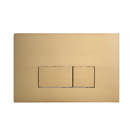 Клавиша HOLLER BGSV, матовое золото, нерж, антивандальная