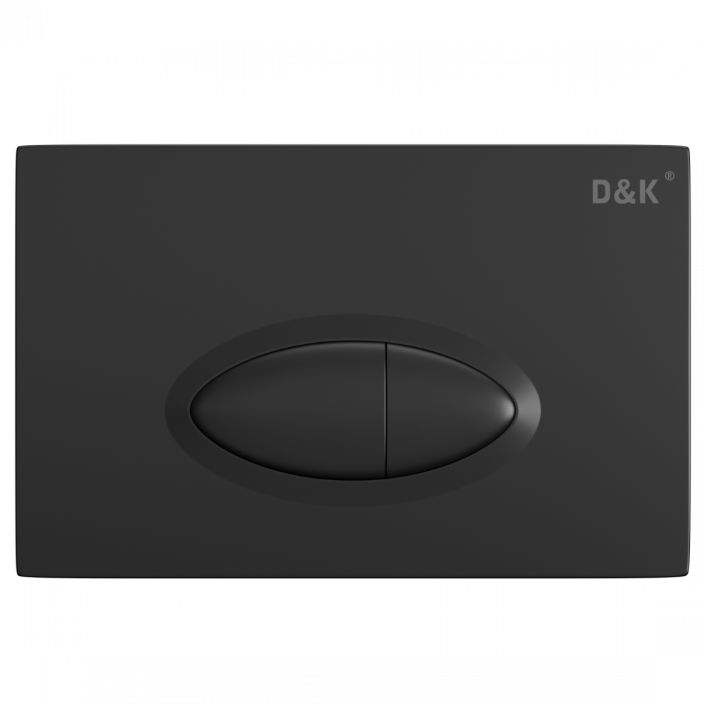 Клавиша смыва D&K Rhein.Marx DB1399025, черный