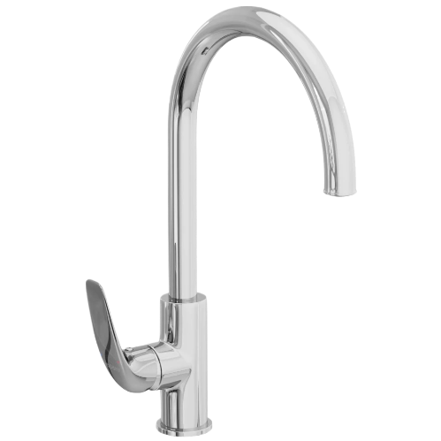 Смеситель для кухни AVRORA Glade AV3021 с высоким поворотным изливом