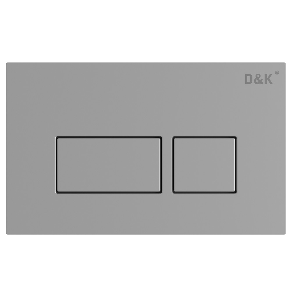Клавиша смыва D&K Berlin DB1439001, универсальная, хром
