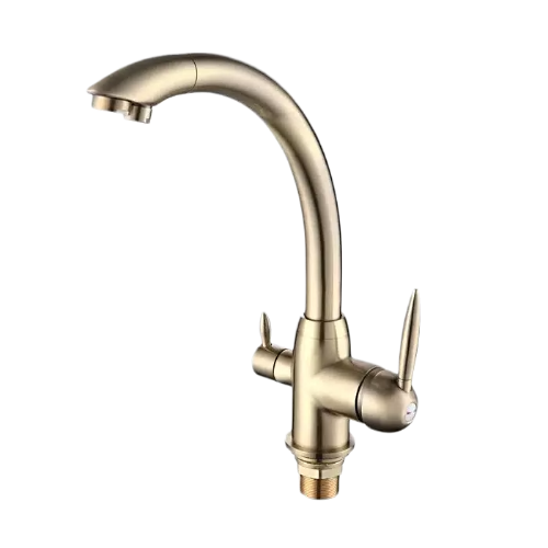 4399-4F Смеситель Кухня Frap шар d-40 под фильтр питьевой воды бронза
