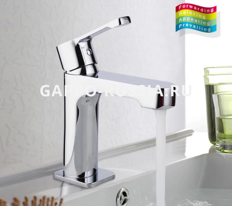 G1002-2 Смеситель Тюльпан GAPPO хром