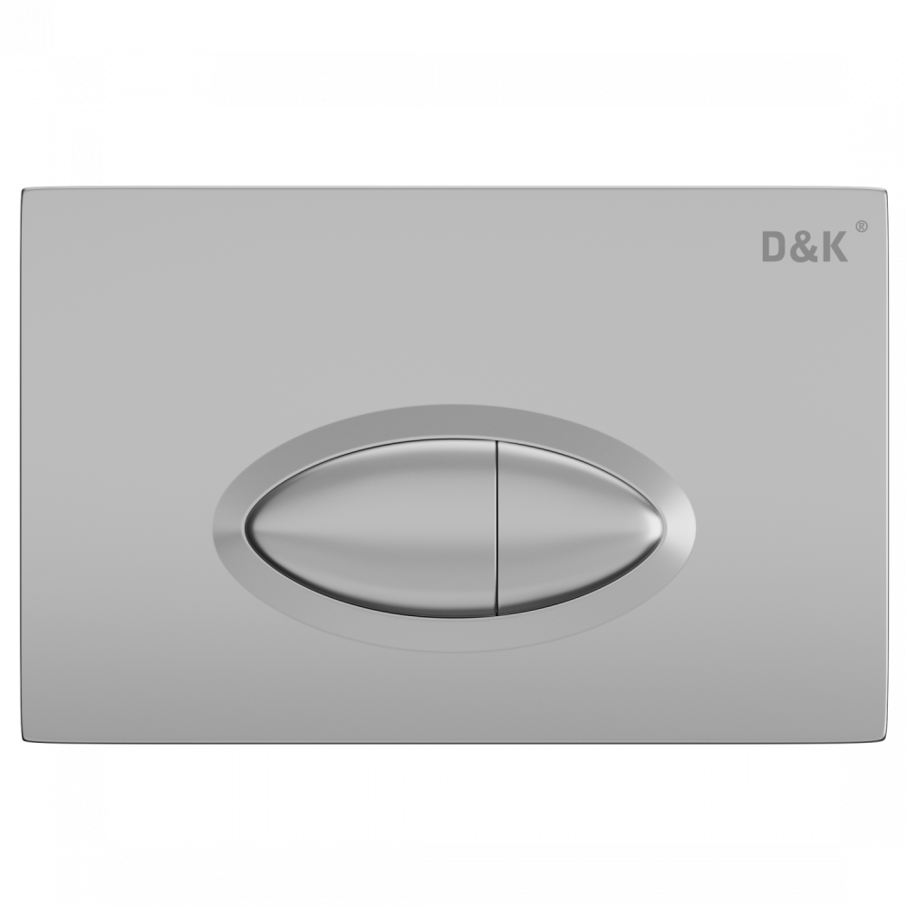 Клавиша смыва D&K Rhein.Marx DB1399001, хром