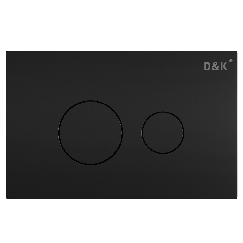 Клавиша смыва D&K Venice DB1029025, черный