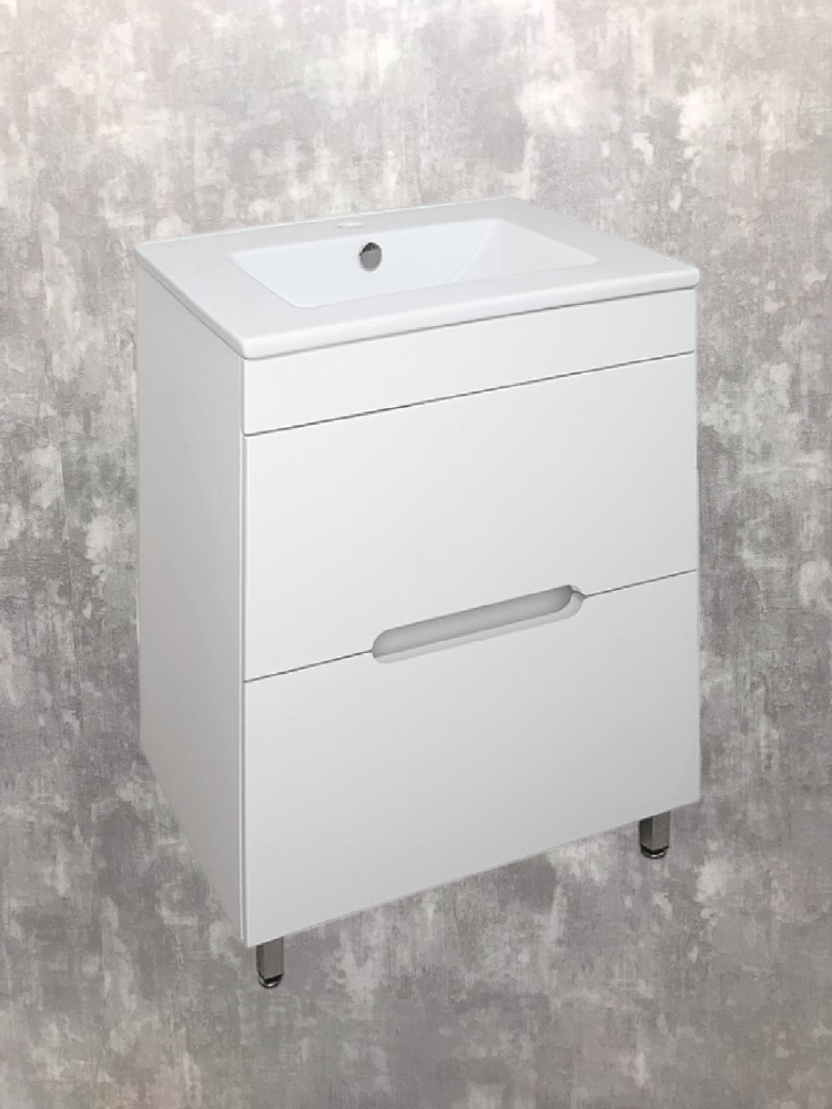 Тумба Валенсия 601 мокко (под умывльник Квадро 60)