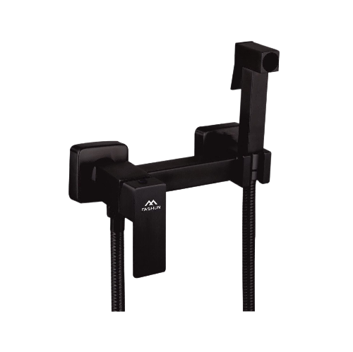 Смеситель для биде FASHUN, A57504-7, черный