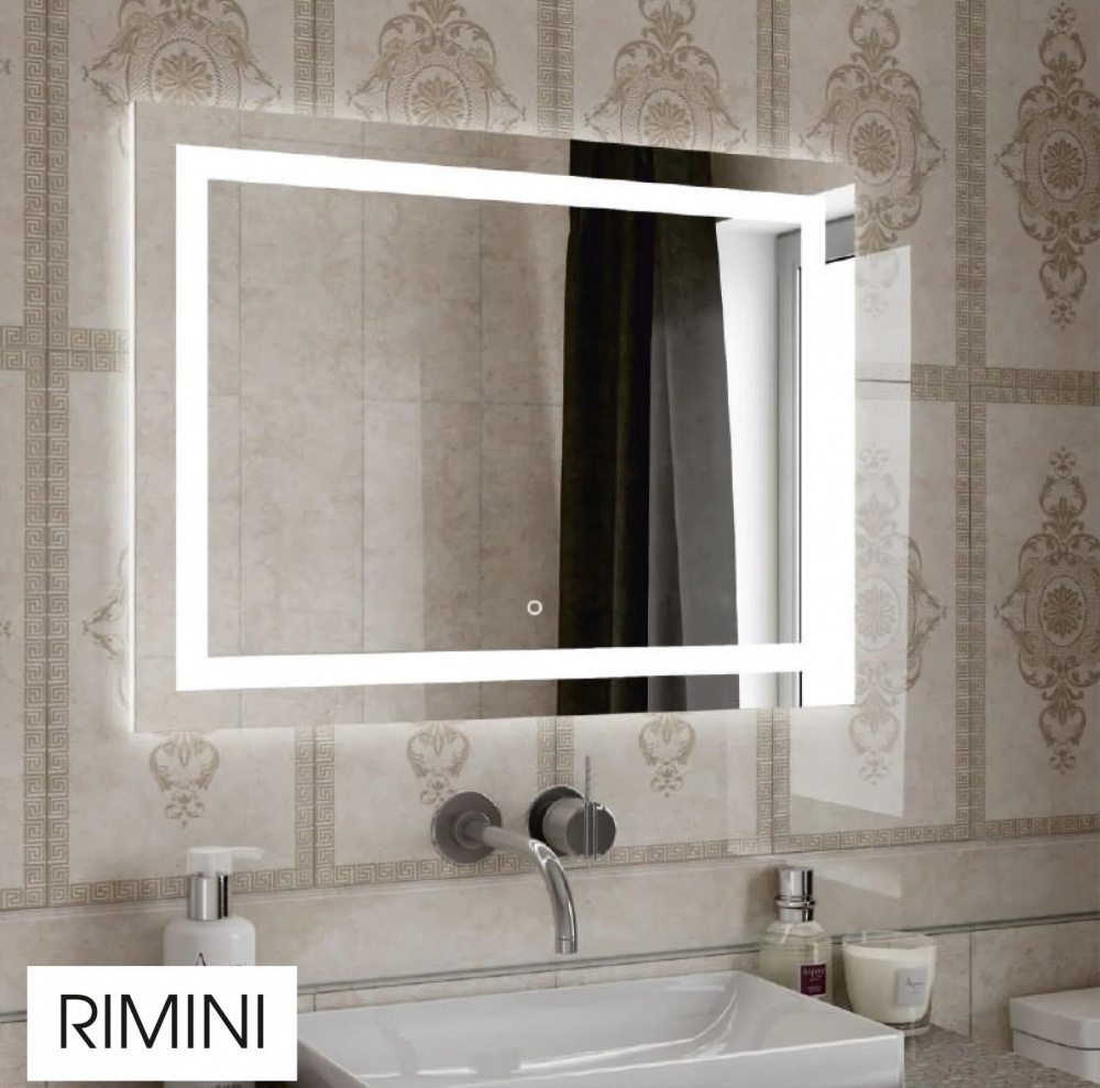 Зеркало Rimini Led 800*600 с сенсором ЗЛП65