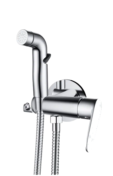 DA1394581 Смеситель с гигиеническим душем встраиваемый D&K