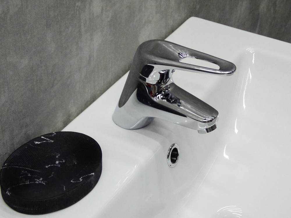 К11009 Смеситель д/умывальника с гайкой