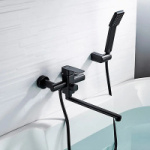 2233ВL Смеситель Ванна LED (черный)