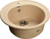 Мойка GRANFEST GF-R510  D =510 мм, круглая (бежевый - 328)