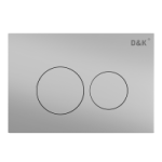 Клавиша смыва D&K Bayern DB1529002 (арт.инсталл DI8050127), матовый хром