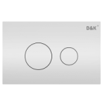 Клавиша смыва D&K Venice DB1029016, белый