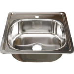 Мойка врез 48х48 (0,6) вып 3 1/2 16см