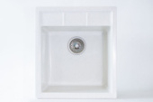 Мойка S-10 (белый крап) матовый 510*450