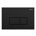 Клавиша смыва D&K Rhein DB1499025 (арт.инсталл DI8050127), черный