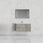 Тумба "Карат 100" подвесная 2 ящ. (бетон)