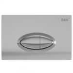 Клавиша смыва D&K Rhein.Marx DB1399002, хром