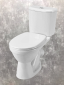 Унитаз-компакт "Бореаль 2 РА" (АНТИВСПЛЕСК, косой вып, сиденье дюро)