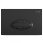 Клавиша смыва D&K Rhein.Marx DB1399025, черный