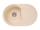 Мойка GRANFEST SMART SM685L 1 чаша + крыло 683*433 мм бежевый