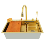 Мойка многофункциональная Dikalan 750*460 золотой, нерж KN754512