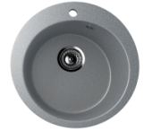 Мойка S- 1 (темно-серый) матовый d-490