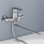 Смеситель универсальный AVRORA Line AV3130 с поворотным изливом 350 мм