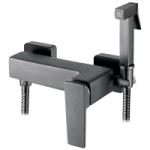 5278UL Смеситель гигиенический душ LED настенный (графит)