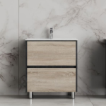 Тумба "Вега 70" напол. (2 ящ.) (уголь/сонома)