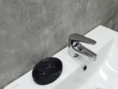 Смеситель для раковины 40 мм АК1051 RUS латунь AquaKratos