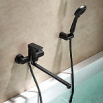 2280BL Смеситель Ванна LED, черный