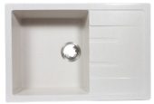 Мойка S-19 (белый крап) матовый 750*505