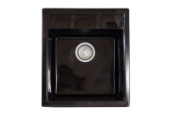 Мойка S-10 (черный) матовый 510*450