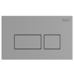 Клавиша смыва D&K Berlin DB1439001, универсальная, хром