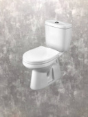 Унитаз-комп "Анимо 2РА" (в  пол, с 2-кн.арм,нижн п.сид.дюро)