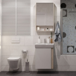 Тумба под умывальник "Кантри 55" Белый/Дуб Верона