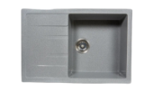 Мойка S-18 (серый) матовый 640*505