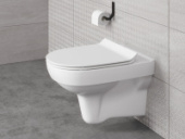 Унитаз подвесной "CITY NEW Clean On" (дюро-сиденье slim м/лифт e-off) (Cersanit)