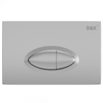 Клавиша смыва D&K Rhein.Marx DB1399001, хром