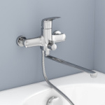 Смеситель универсальный AVRORA Sky AV4030 с поворотным изливом 350 мм