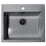 Мойка S-13 (темно-серый) матовый 565*505