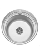Мойка нерж круглая д-51 т.0,6 бол.сиф